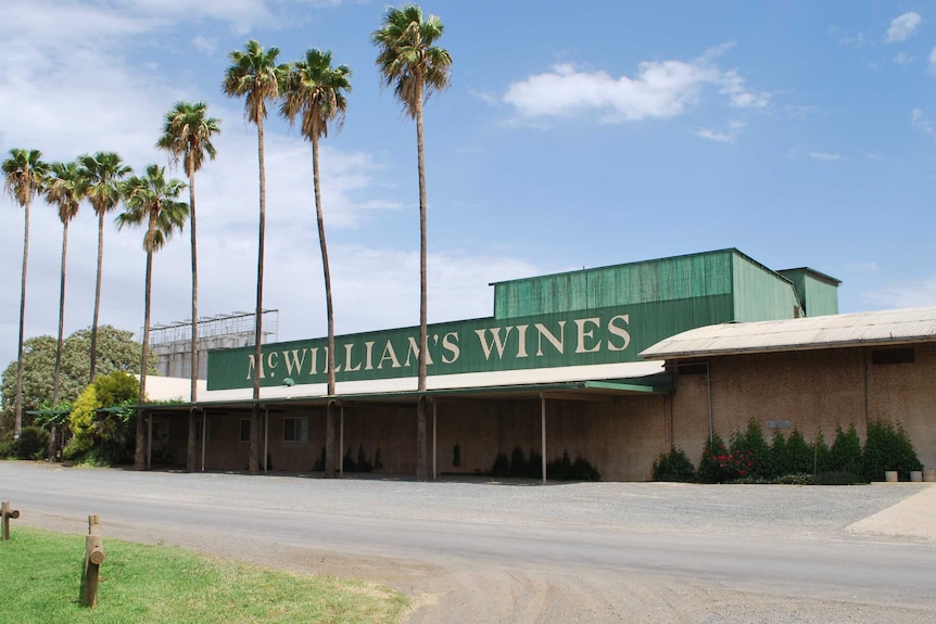 An older image of McWilliams Wines headquarters