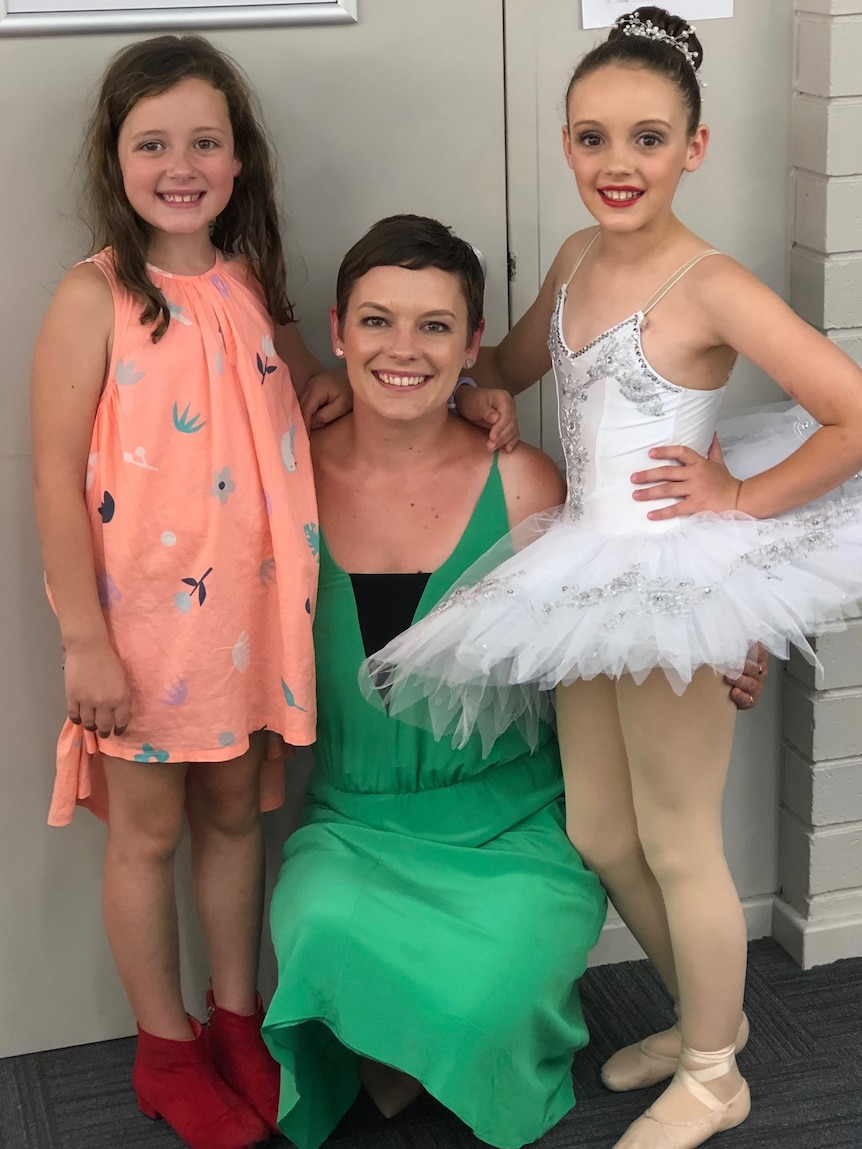 Katie Keenan and her daughters