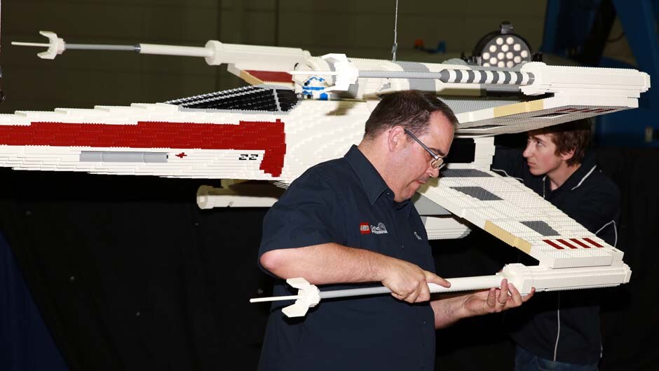 Living the dream Ryan The Brickman McNaught brings sell out Lego exhibit to Brisbane ABC News