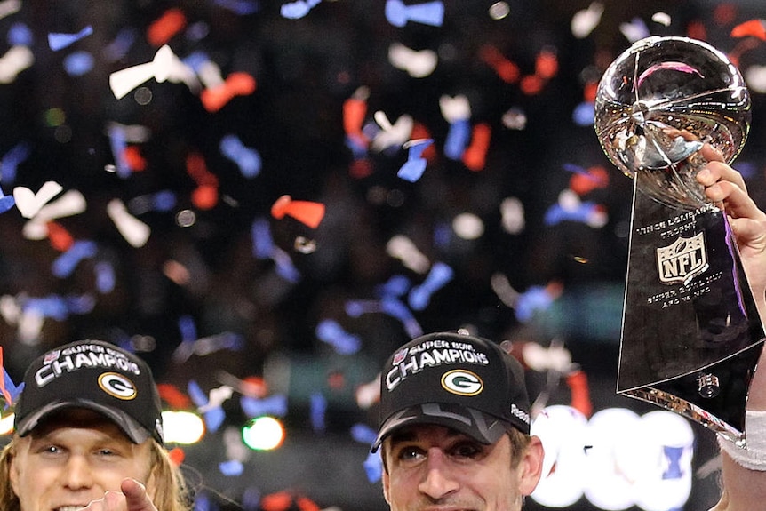 Packing a punch: MVP Aaron Rodgers and Green Bay will return the Super Bowl trophy to the town where Vince Lombardi once coached.