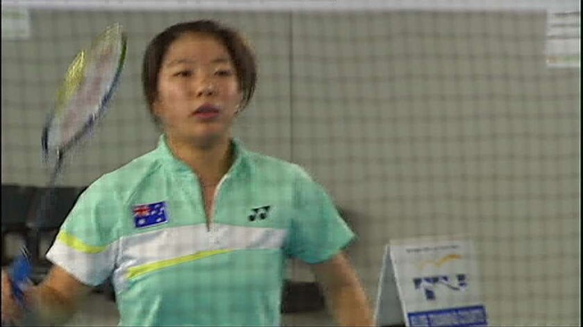Australian Badminton player Eugenia Tanaka