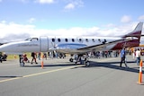 Brindabella plane on tarmac (file photo).  March 25, 2012.