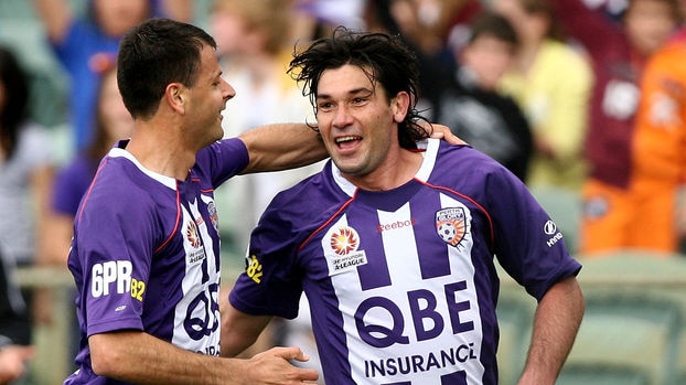 No worries: Glory coach David Mitchell says Sterjovski has been feeding his team-mates up front.