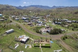Aerial photo showing Cyclone Winston damage