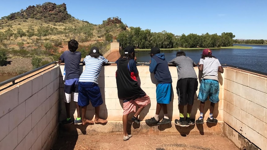 Members of the Rise 2 Respect program in Mount Isa