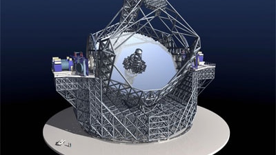 Model of the European Extremely Large Telescope