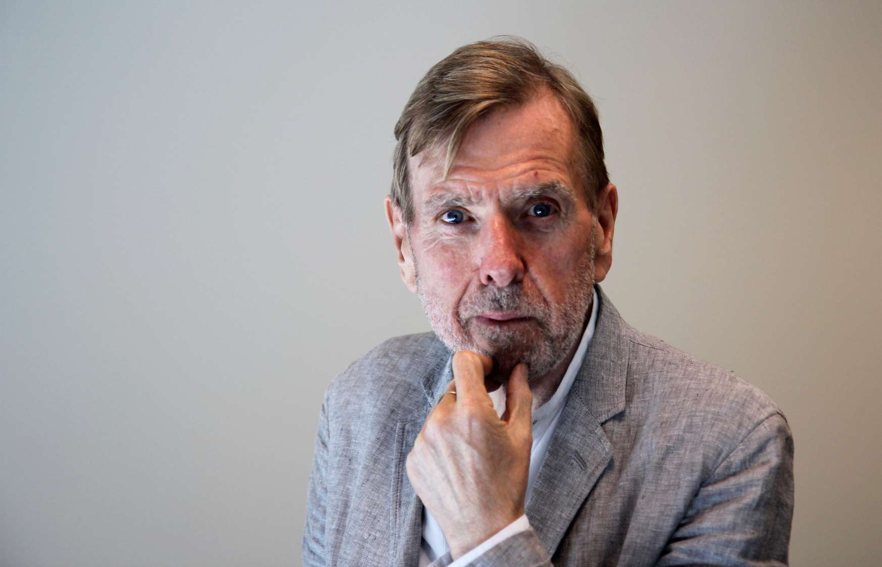 British actor Timothy Spall digs deep