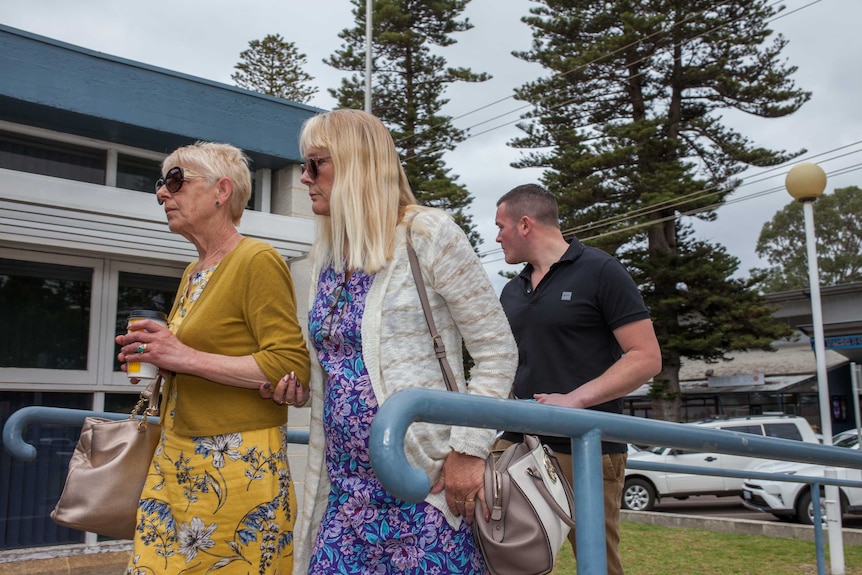 The family of Tom Butcher, who died in the 2015 Esperance bushfires, enter court.