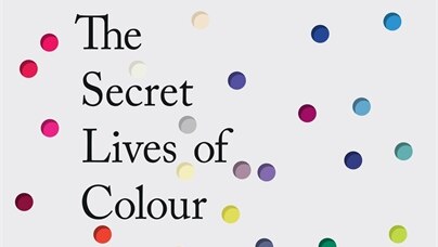 Cover of book Secret Lives of Color white page with small colored dots