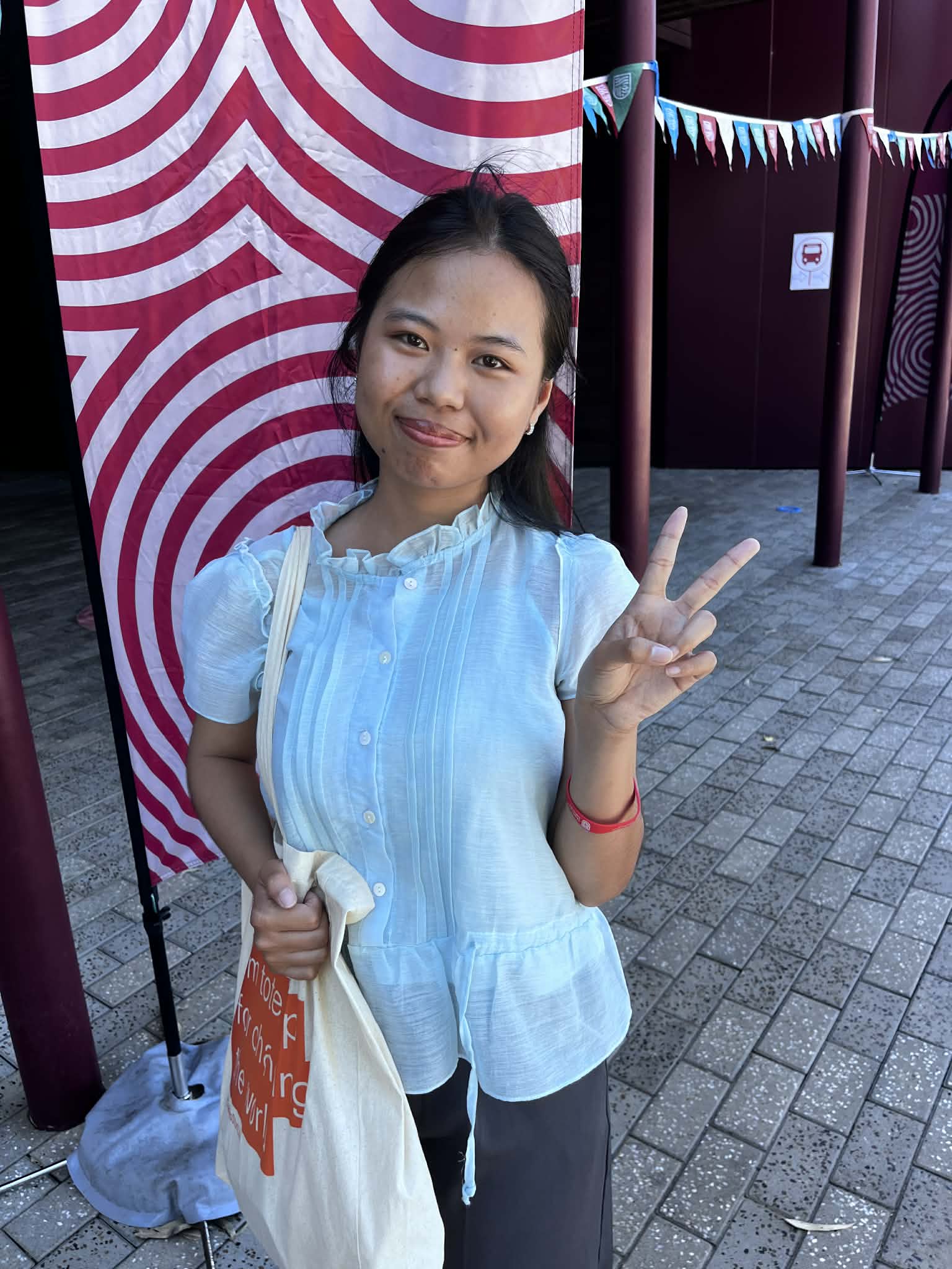 Cambodian student, Phatsa Thort