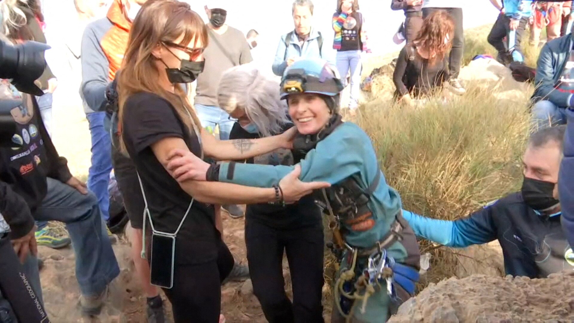 Spanish Athlete Beatriz Flamini Emerges From Cave After 500 Days And   5d9bb19d77801b4983340c3878b5416c