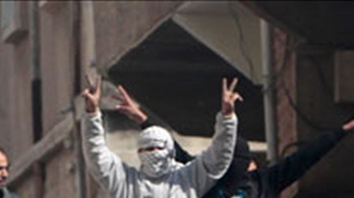 Anti-govt protesters in Deraa, Syria (Image:Hussein Malla/AP)