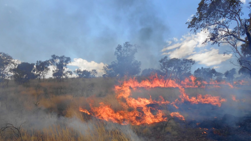 Karijini national park fire