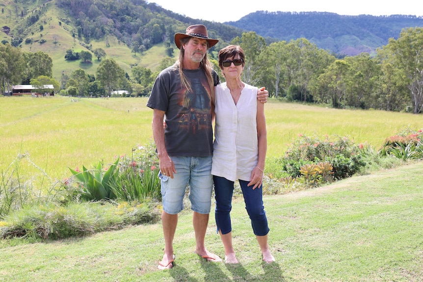 Grant and Joanne Kelly at their home in Illinbah