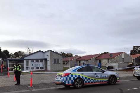 Police officer at Bridgewater units