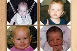 Composite of Patrick, Laura, Caleb and Sarah Folbigg