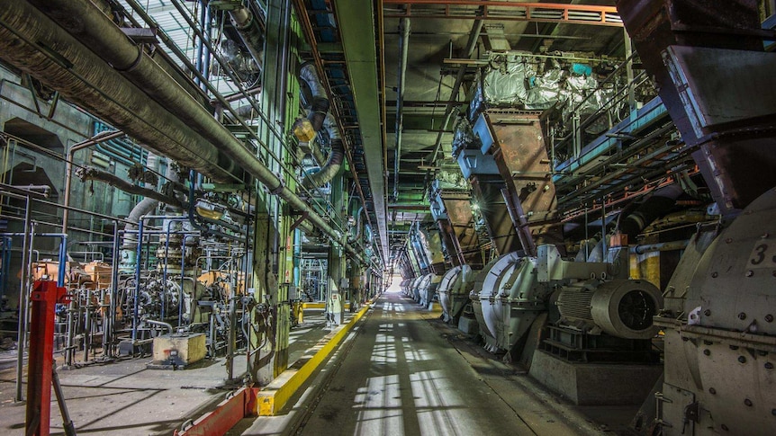 Inside the Port Augusta power stations