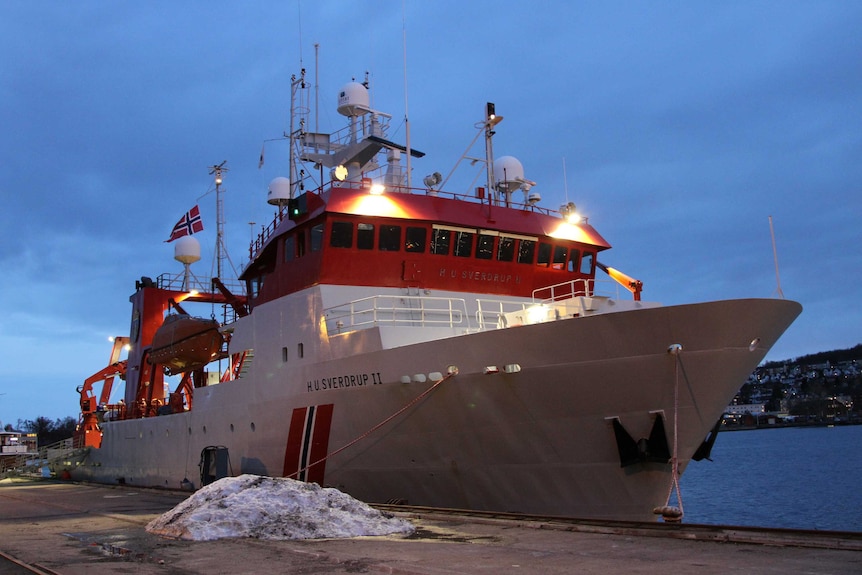 Research vessel M/S H.U. Sverdrup II.