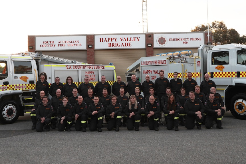 CFS volunteers from the Happy Valley brigade.