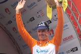 Simon Gerrans is the TDU stage 3 winner and now wears the ochre jersey