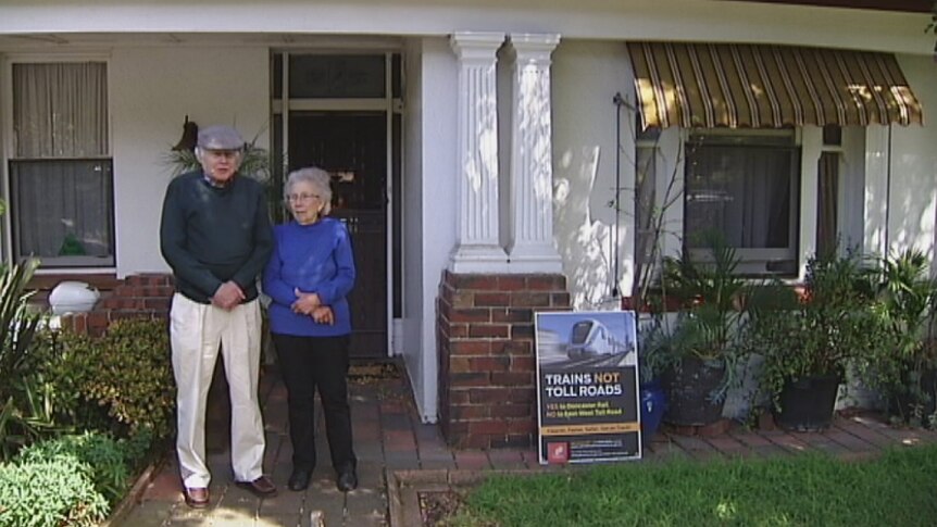Nadege Morel and Davis Michaud are one of 88 home owners offered voluntary acquisition from the Victorian Government.