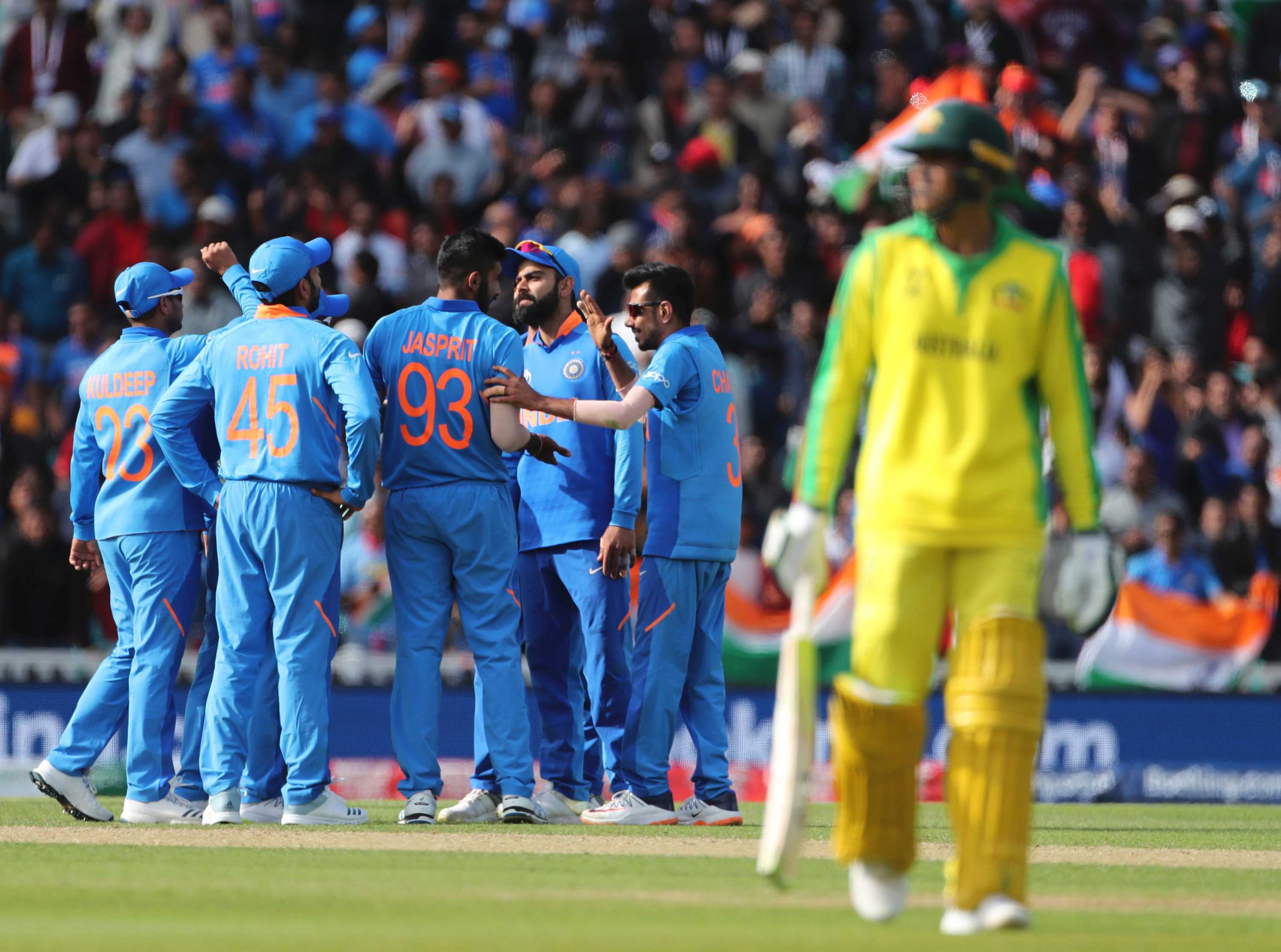 India Beats Australia At Cricket World Cup By 36 Runs At The Oval As ...