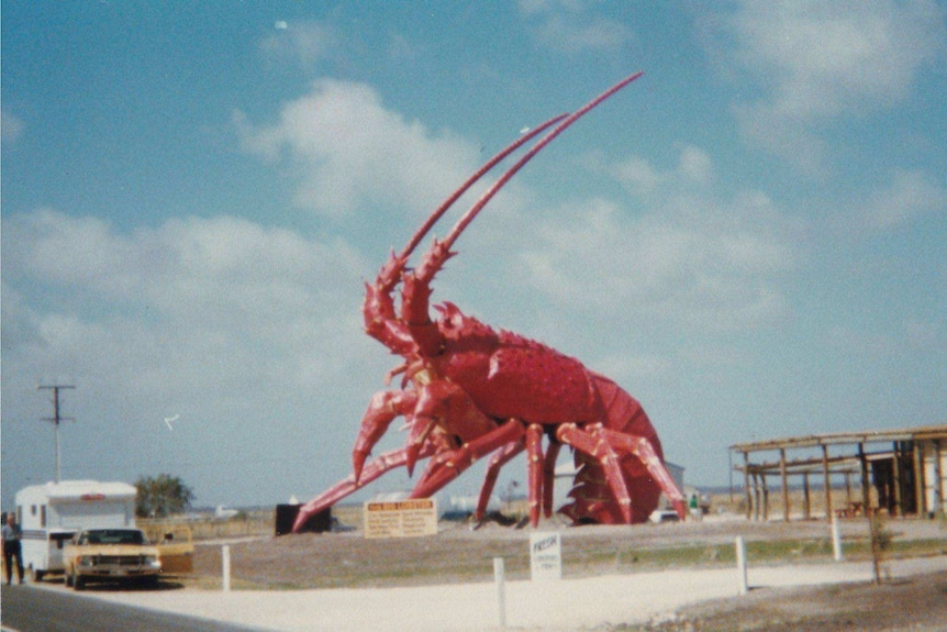 Larry the Lobster in 1979