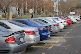 A full car park in Perth CBD