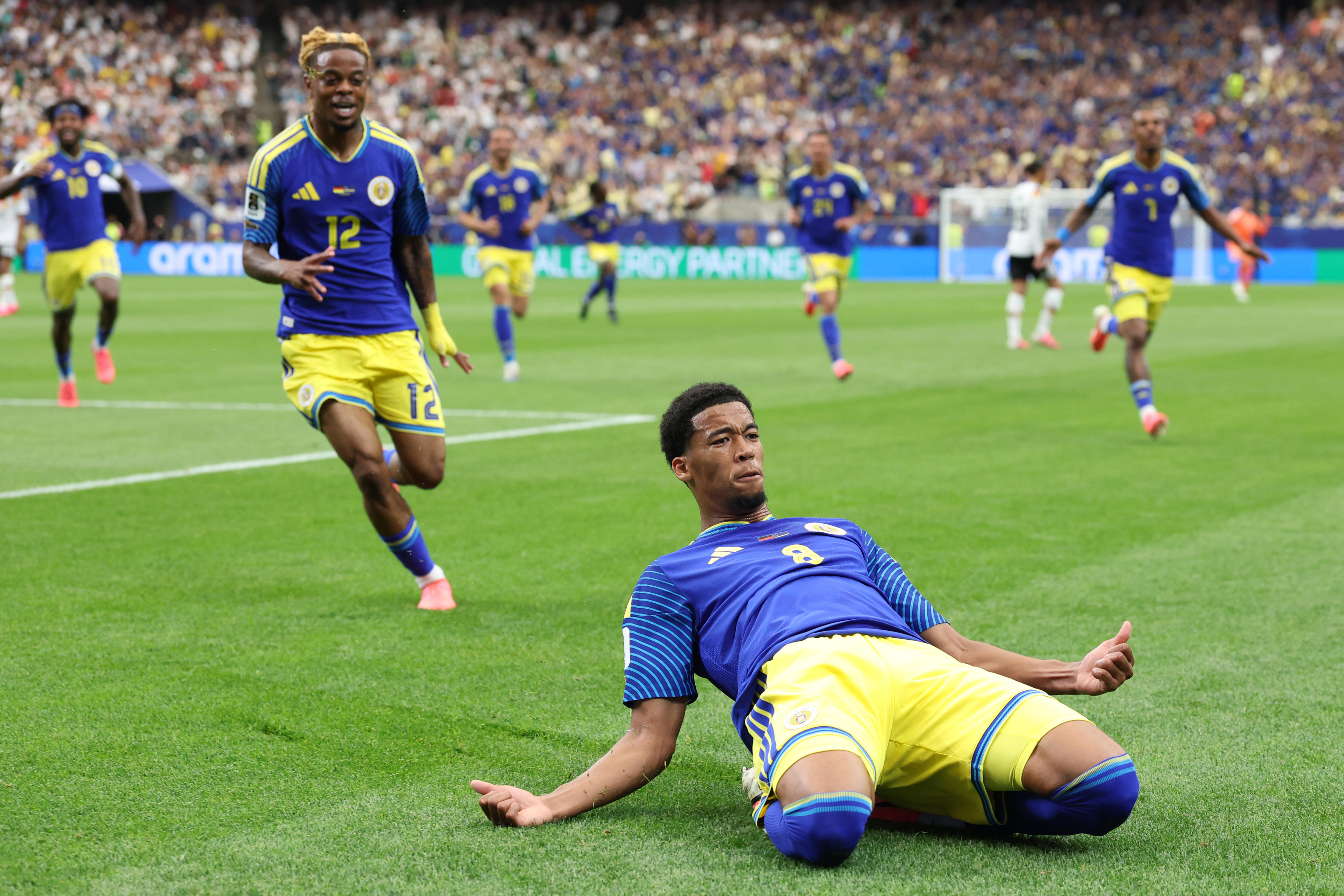 Live: Curaçao enjoys magic moment before Germany powers ahead