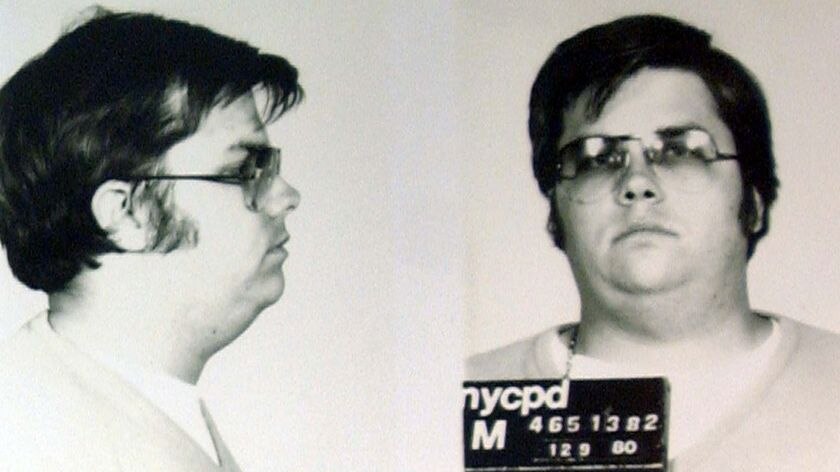 Mug-shot of Mark David Chapman, who shot and killed John Lennon