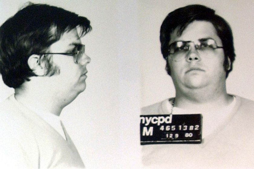 Mugshot of Mark David Chapman, who shot and killed John Lennon