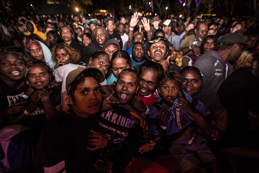 More than 2,000 people turned out at the Alice Springs Telegraph Station for Bush Bands Bash.