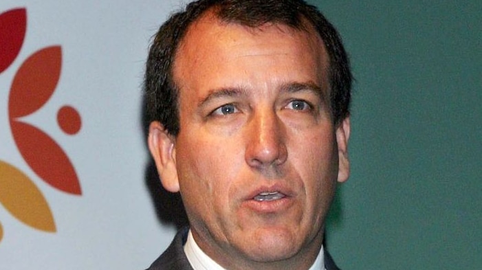 Mal Brough speaks at the Raising Children Network Launch.