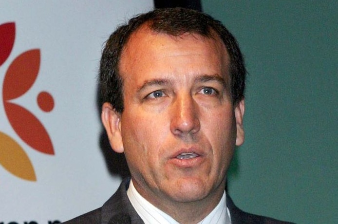 Mal Brough speaks at the Raising Children Network Launch.