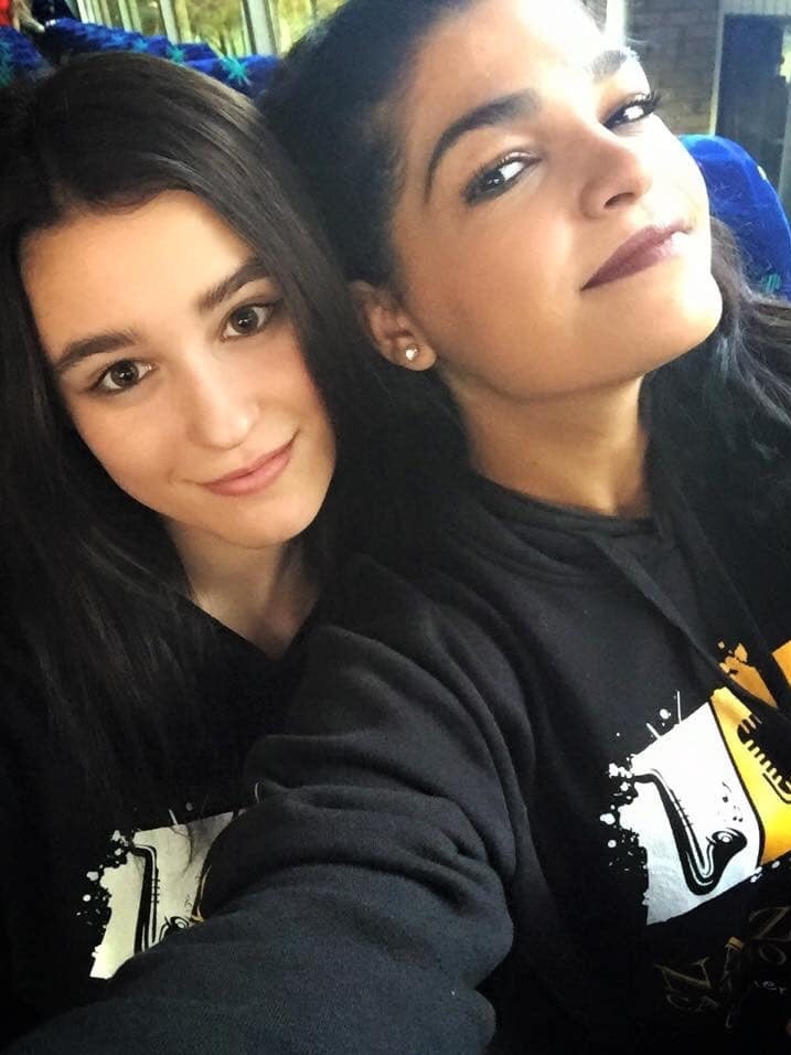 Sabrina Lekaj and Jana Fandi