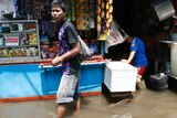 Flooded North Jakarta