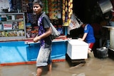 Flooded North Jakarta