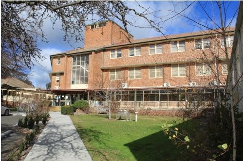 A view of Bowral and District Hospital the main hospital in the NSW Southern Highlands