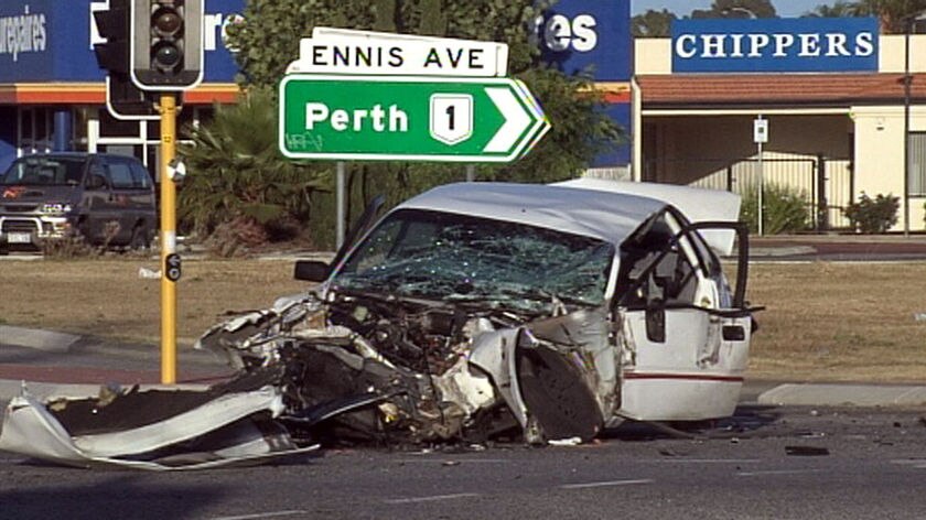 Perth car crash