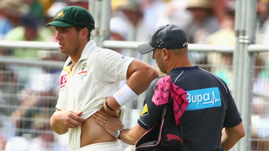 James Pattinson will not play again this summer after straining his side and damaging a rib.