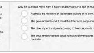Example test question for Year 10 students, 65 per cent of whom answered it correctly.