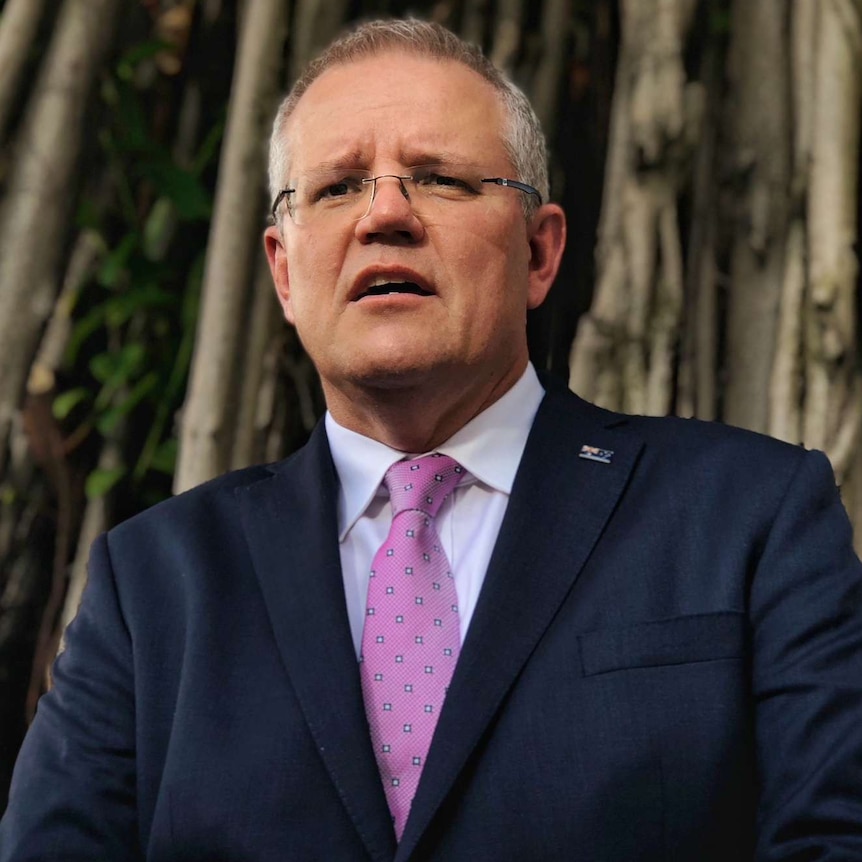 Scott Morrison speaking.