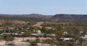 Santa Teresa is located about 85 kilometres south-east of Alice Springs.