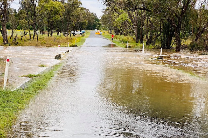 Flooding in Stanthorpe cuts off roads including Aerodrome Road