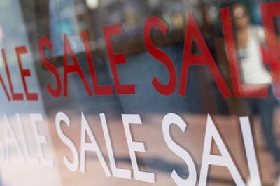 File photo: Sale sign on a window (Getty Creative Images)
