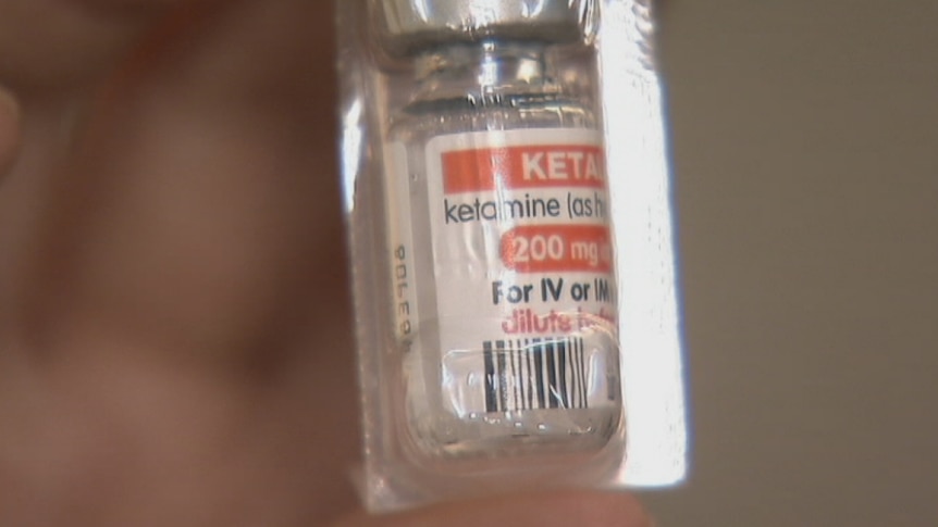 A vial of Ketamine