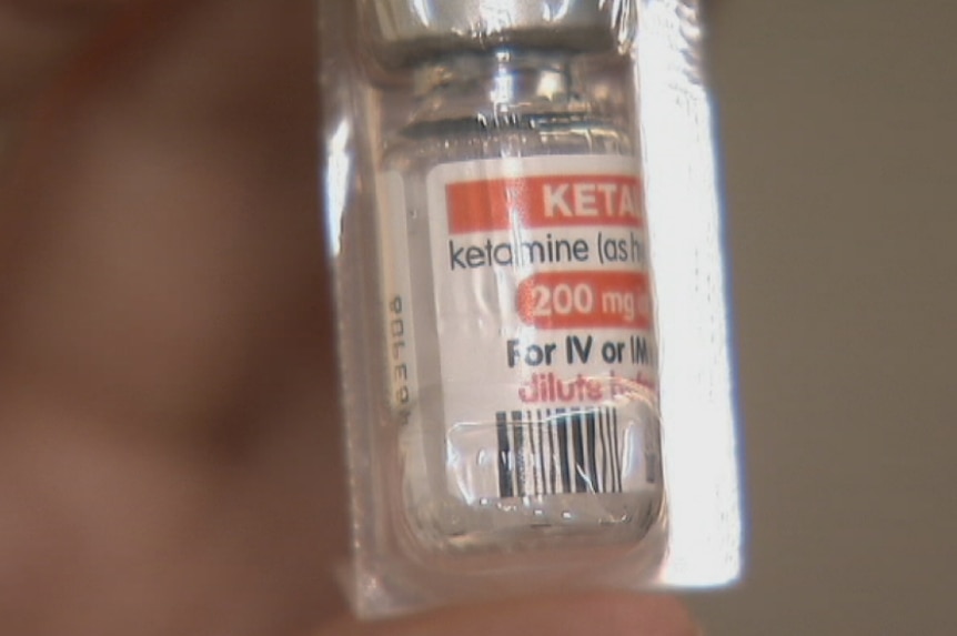 A vial of Ketamine