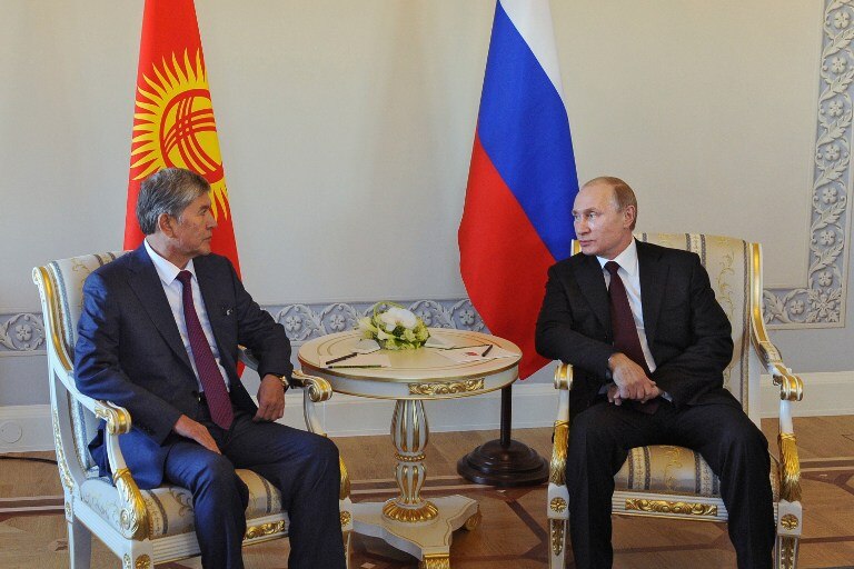 Putin and Atambayev