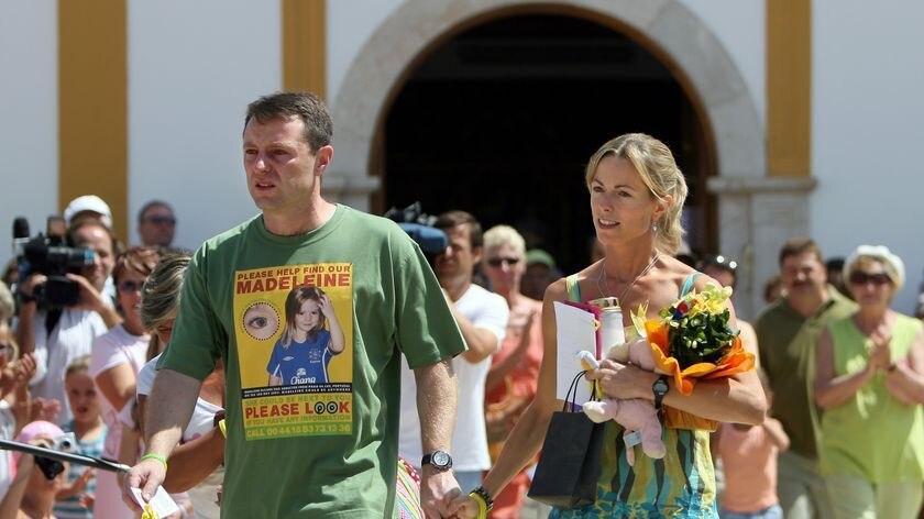 Firm faith...Gerry and Kate McCann are reiterating their belief that their daughter Madeleine is still alive. (File photo)