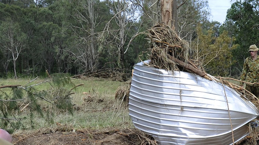 Police say they have covered about 300,000 hectares of land and waterways in their search for flood victims in the Lockyer Valley.